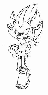 Shadow Super Hedgehog Mephiles Thepandamis Coloringhome Meliodas Baixa Sobrado Adults sketch template