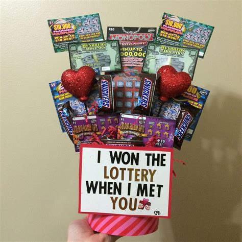 won  lottery   met  valentines day gift boyfriend gift