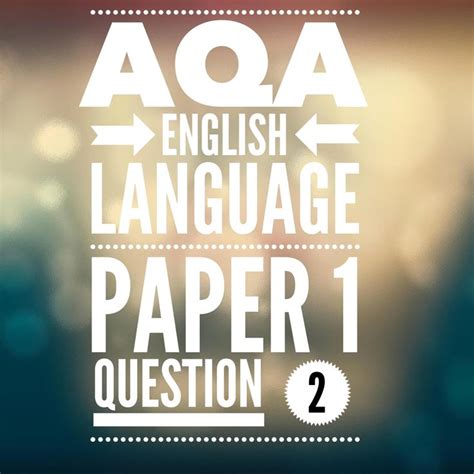 aqa english language paper  november  question  english