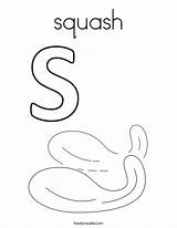 Squash Coloring Seasons Four Built California Usa Color Getcolorings Twistynoodle sketch template