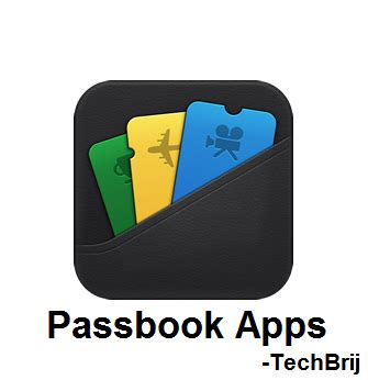 tech brij top   passbook compatible apps  iphone