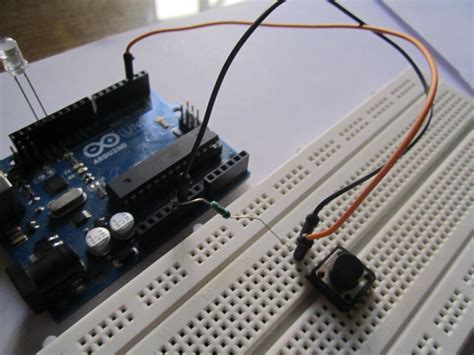 push button switch module  arduino arduino project hub