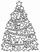 Coloring Pages Xmas Christmas Trees Tree Etc Cats Print sketch template