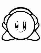 Coloring Kirby Pages Printable Popular sketch template