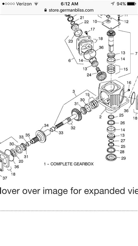 viewing  thread woods  gearbox parts