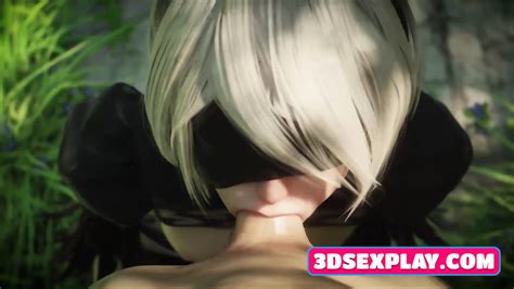 horny 2b from game nier automata sucked a huge cock collection eporner
