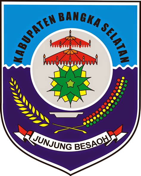 logo kabupaten kota logo kabupaten bangka selatan kepulauan bangka belitung