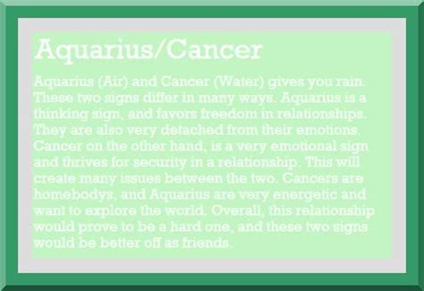 Astrology Of Humans Aquarius And Cancer Emotions Astrology