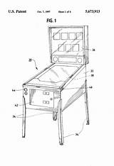 Pinball Patents Patent sketch template