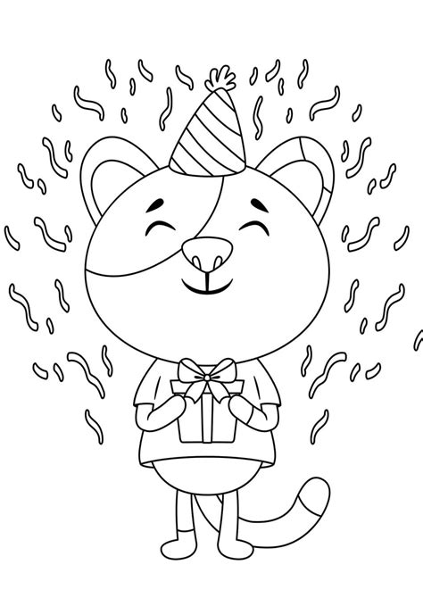 easy  print happy birthday coloring pages tulamama