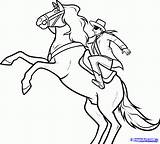Lone Ranger Coloring Draw Step Silver Drawing Popular High Dragoart sketch template