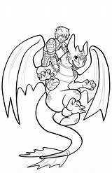 Toothless Coloring Pages Drawing Dragon Hiccup Flying Train Template Drawings sketch template