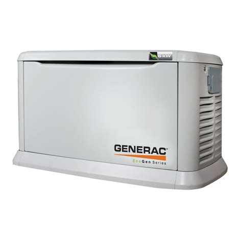 shop generac ecogen  watt lp standby generator  lowescom
