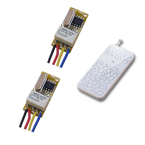 dc   mini relay  receiver transmitter       micro remote control