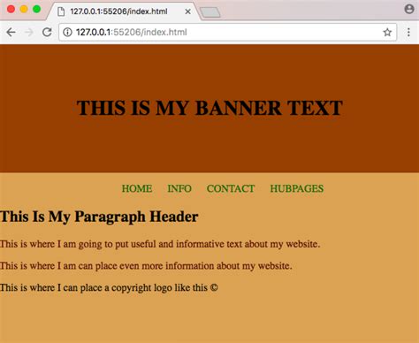 simple website design  html  css