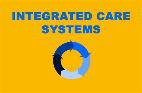 integrated care systems   nhs public