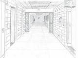 School Hallway Sketches Class Outgoing Simply sketch template