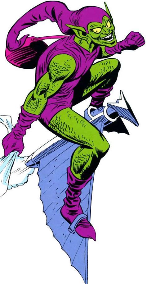green goblin norman osborne villanos de marvel superhéroes marvel