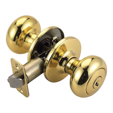 design house  cambridge   adjustable entry door knob polished brass walmartcom