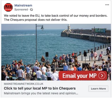 pro brexit website accused  secret sophisticated ad campaign  lobby mps express star