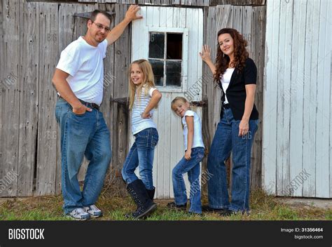 family blue jeans image photo  trial bigstock
