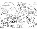 Colorear Granja Pig Granjas Animali Fattoria Colorear24 123rf Viskova Klara Kleurplaten Colouring Kleurplaat Gomettes Coloriages Koe Varken Schaap Wilde Elated sketch template