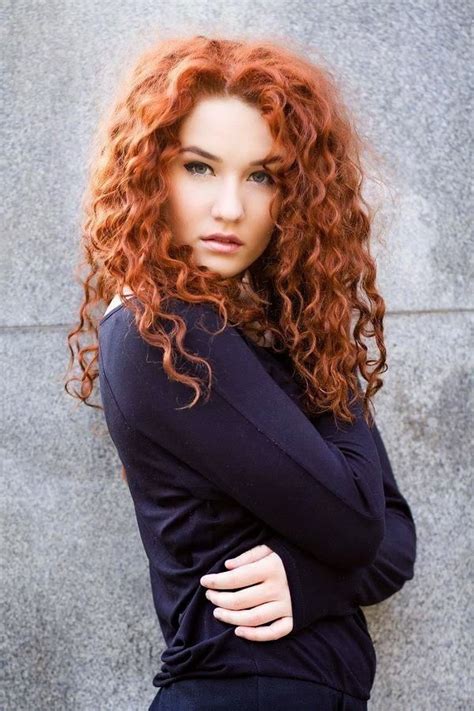 16 curly natural red hair cute thebesthairstyles