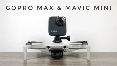 mounting  gopro max  top   dji mavic mini air photography