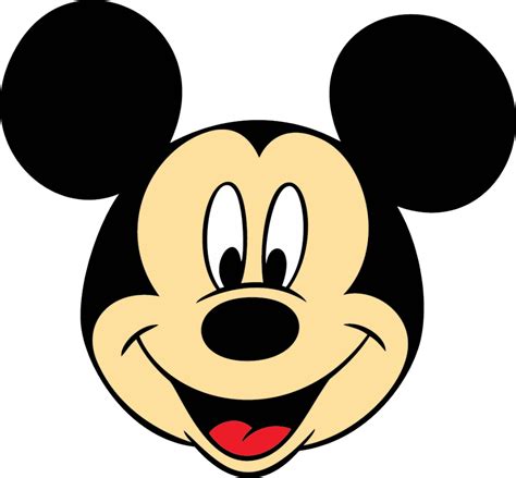 mickey mouse face png image purepng  transparent cc png image