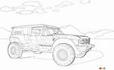Bronco Colouring Auto123 sketch template