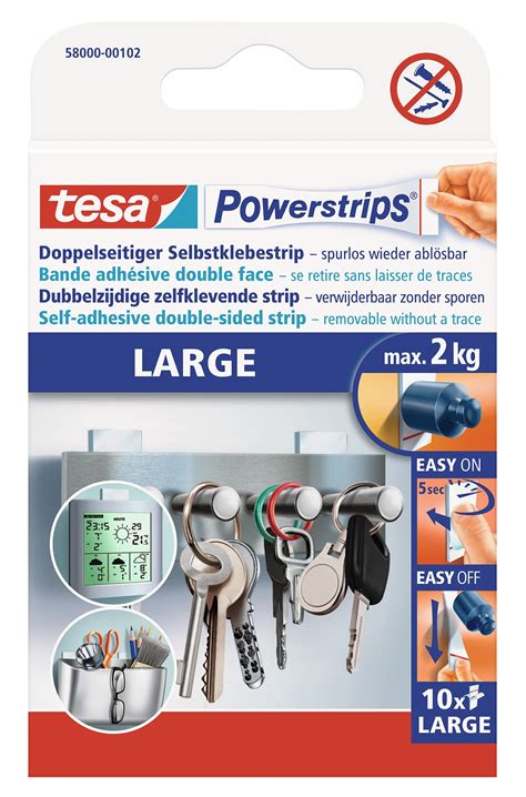 buy tesa    powerstrips large  adhesive strips