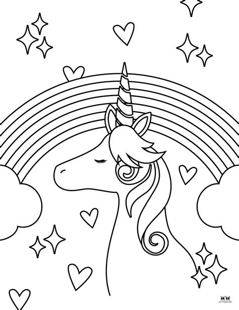 rainbow coloring pages printable adult coloring pages
