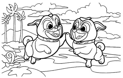 printable puppy dog pals coloring pages everfreecoloringcom
