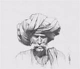Turban Sketch Drawing Paintingvalley Man sketch template
