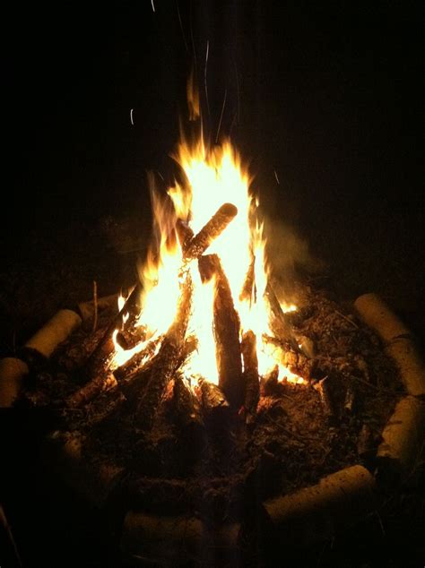 Nice Night Out For A Camp Fire Out Here In Lillington Nc Campfire