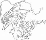 Rayquaza Alpha Rubis Saphir Sketchite 1345 1198 Imprimé sketch template