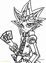 Coloring Pages Yu Gi Oh Getdrawings Yugioh Printable sketch template
