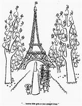 Madeline Tower Coloring Pages Paris Eiffel Drawing Kids Christmas Printable France Sheets Color Coloringbookfun Book Easy Getdrawings Choose Board sketch template