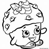 Coloring Shopkins Pages Muffin Season Printable Cupcake Mini Queen Print Book Strawberry Shortcake Colouring Kids Blueberry Shopkin Color Getcolorings Muffins sketch template