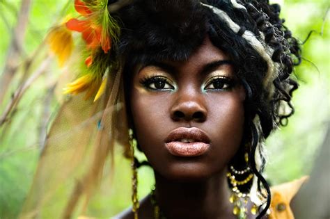 Beautiful West African Women Anthroscape