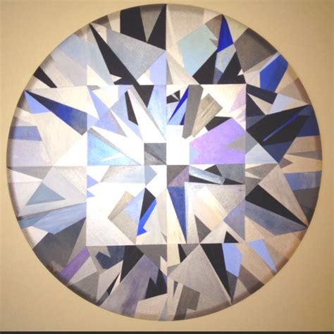 diamond painting acrylic  canvas    artist ruby perman