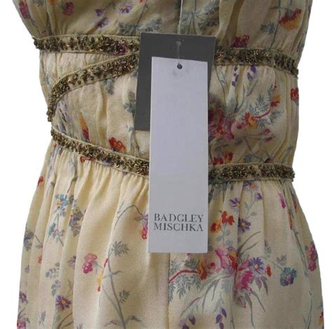 Badgley Mischka • 100 Silk Chiffon • Floral Print Camisole