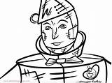 Tin Man Drawing Outline Getdrawings Clipartmag sketch template
