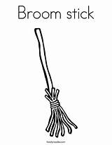 Broom Vassoura Bruxa Broomstick Ll Noodle Twisty sketch template