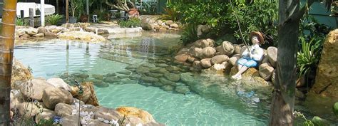 caribbean cove florida limestone lagoon pools  lucas lagoons