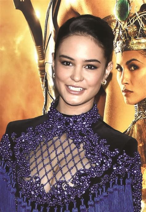 Courtney Eaton Fashion Dress Stills At ‘gods Of Egypt’ Premiere In Nyc