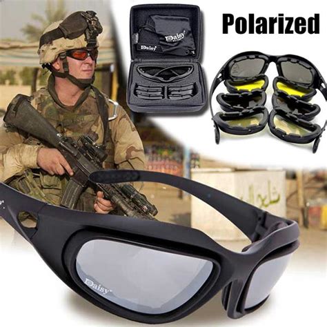 Polarized Army Goggles Sunglasses Men Military Sunglasses Military