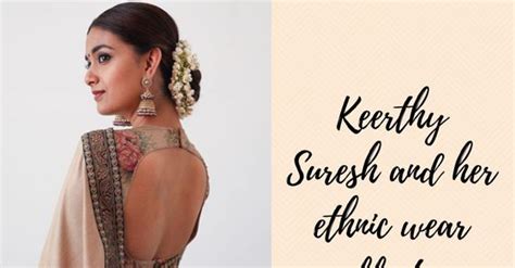 Keerthy Suresh Wedding Looks Keerthy Suresh S Stunning Indian Outfits