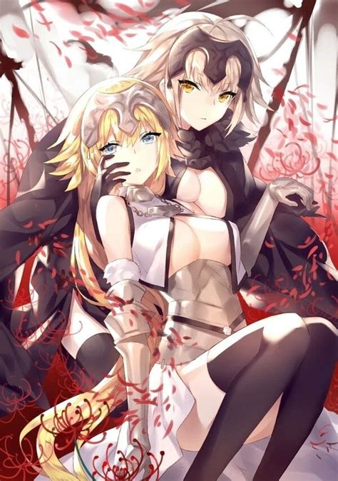 fate grand order jeanne d arc and jeanne alter anime