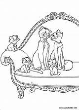 Aristocats Coloring Pages Ausmalbilder Info Disney Book Malvorlagen Coloriage Horse Cat sketch template